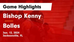 Bishop Kenny  vs Bolles Game Highlights - Jan. 12, 2024