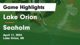 Lake Orion  vs Seaholm  Game Highlights - April 11, 2024