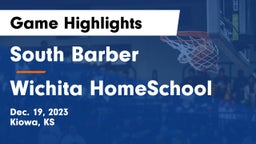 South Barber  vs Wichita HomeSchool  Game Highlights - Dec. 19, 2023