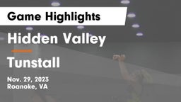 Hidden Valley  vs Tunstall Game Highlights - Nov. 29, 2023