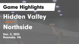 Hidden Valley  vs Northside  Game Highlights - Dec. 5, 2023
