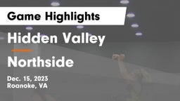 Hidden Valley  vs Northside  Game Highlights - Dec. 15, 2023