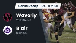 Recap: Waverly  vs. Blair  2020