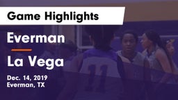 Everman  vs La Vega  Game Highlights - Dec. 14, 2019