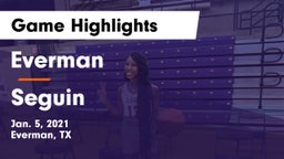 Everman  vs Seguin  Game Highlights - Jan. 5, 2021