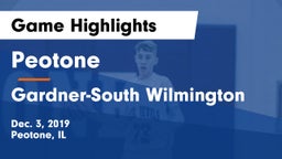 Peotone  vs Gardner-South Wilmington Game Highlights - Dec. 3, 2019