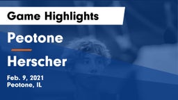 Peotone  vs Herscher  Game Highlights - Feb. 9, 2021