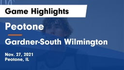 Peotone  vs Gardner-South Wilmington  Game Highlights - Nov. 27, 2021