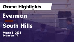 Everman  vs South Hills  Game Highlights - March 5, 2024