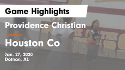 Providence Christian  vs Houston Co Game Highlights - Jan. 27, 2020