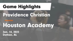 Providence Christian  vs Houston Academy  Game Highlights - Jan. 14, 2022