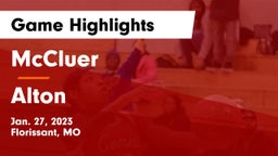 McCluer  vs Alton  Game Highlights - Jan. 27, 2023