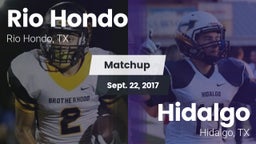 Matchup: Rio Hondo High vs. Hidalgo  2017