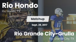 Matchup: Rio Hondo High vs. Rio Grande City-Grulla  2017