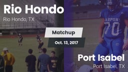 Matchup: Rio Hondo High vs. Port Isabel  2017