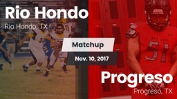 Matchup: Rio Hondo High vs. Progreso  2017