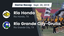 Recap: Rio Hondo  vs. Rio Grande City-Grulla  2018