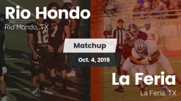 Matchup: Rio Hondo High vs. La Feria  2019