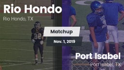 Matchup: Rio Hondo High vs. Port Isabel  2019