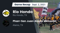 Recap: Rio Hondo  vs. Pharr-San Juan-Alamo Memorial  2021