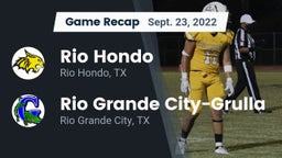 Recap: Rio Hondo  vs. Rio Grande City-Grulla  2022