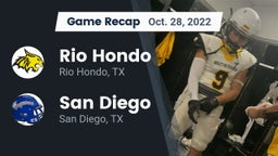 Recap: Rio Hondo  vs. San Diego  2022