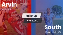 Matchup: Arvin  vs. South  2017