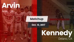 Matchup: Arvin  vs. Kennedy  2017
