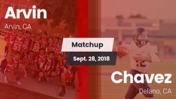 Matchup: Arvin  vs. Chavez  2018