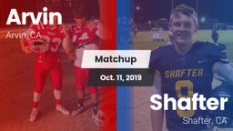 Matchup: Arvin  vs. Shafter  2019
