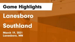 Lanesboro  vs Southland  Game Highlights - March 19, 2021