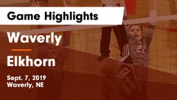 Waverly  vs Elkhorn  Game Highlights - Sept. 7, 2019