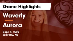 Waverly  vs Aurora  Game Highlights - Sept. 5, 2020