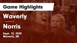 Waverly  vs Norris  Game Highlights - Sept. 15, 2020