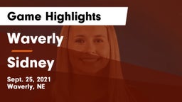 Waverly  vs Sidney  Game Highlights - Sept. 25, 2021