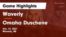 Waverly  vs Omaha Duschene Game Highlights - Oct. 12, 2021