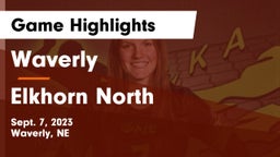 Waverly  vs Elkhorn North  Game Highlights - Sept. 7, 2023