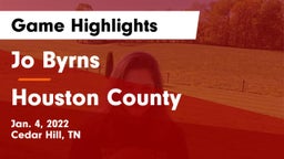 Jo Byrns  vs Houston County  Game Highlights - Jan. 4, 2022