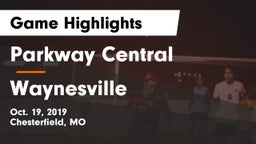 Parkway Central  vs Waynesville  Game Highlights - Oct. 19, 2019