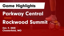 Parkway Central  vs Rockwood Summit Game Highlights - Oct. 9, 2020