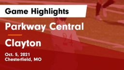 Parkway Central  vs Clayton  Game Highlights - Oct. 5, 2021