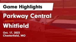 Parkway Central  vs Whitfield  Game Highlights - Oct. 17, 2023