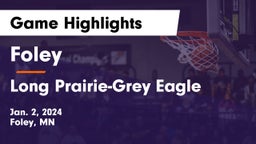 Foley  vs Long Prairie-Grey Eagle  Game Highlights - Jan. 2, 2024