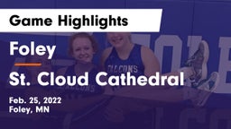 Foley  vs St. Cloud Cathedral  Game Highlights - Feb. 25, 2022