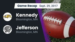 Recap: Kennedy  vs. Jefferson  2017