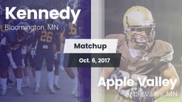 Matchup: Kennedy  vs. Apple Valley  2017
