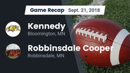 Recap: Kennedy  vs. Robbinsdale Cooper  2018