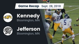 Recap: Kennedy  vs. Jefferson  2018