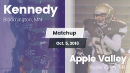 Matchup: Kennedy  vs. Apple Valley  2018