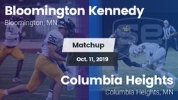 Matchup: Kennedy  vs. Columbia Heights  2019